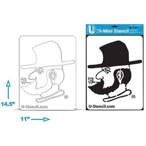 Appalachian State Yosef Mini Stencil - APPOOS-202