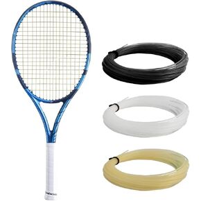 Babolat Pure Drive Lite Tennis Racquet (10th Gen) Strung with 16g Babolat Syn Gut at Mid-Range Tension