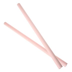 2pcs Open Stick Yoga Stick Gym Exercise Stretching Equipment Yoga Rods Pilates Bar Posture Sticks Man Foam Covered Tools Pink Body Sculpting