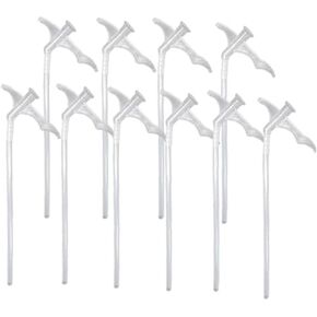 10Pcs White Attractive Expanding Foam Nozzles Spray Foam Replacement Tube for DIY Spraying,Urethane Adhesives,Use Safety Small in Size,Industrial and Scientific,Industrial Adhesives Tool