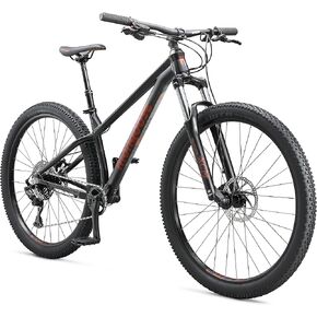 Mongoose Switchback Mountain Bike for Men and Women, 8 to 10-Speed Drivetrain with Trigger Shifters, 27.5 to 29-Inch Wheels, 15.5 to 17.5-Inch Frame