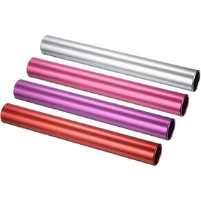 PATIKIL Relay Track Baton, Aluminum Tube Field Running Race Stick Corrosion Resistant for Outdoor Athletics Sport Game Practice Tools