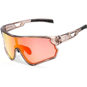 EXP VISION Cycling Goggles Polarized Sports Sunglasses UV 400 Baseball Riding Glasses for Running, Softball, Biking, Fishing
