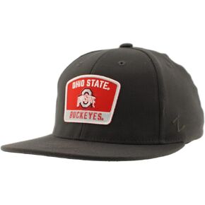 ZHATS Standard NCAA Officially Licensed Fitted Hat M15Z Switchback Charcoal, Grey, Medium