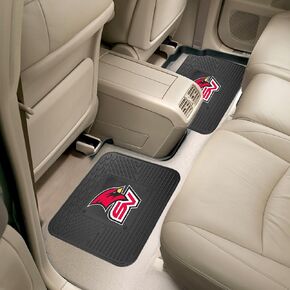 FANMATS NCAA Unisex-Adult Back Seat Car Utility Mats - 2 Piece Set