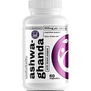 Ashwagandha Capsules | High Strength | 60 Capsules | for Men & Women