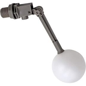 صمام كروي عائم للمياه 3/4 مع ذراع قابل للتعديل لبركة خزان المياه، صمام تعويم رمادي يغلق تلقائيًا لسقي الماشية in Kuwait