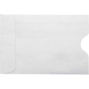 أكمام بطاقات الائتمان من LUXPaper | 2 3/8 بوصة × 3 1/2 بوصة | الكتان الأسود | 80 رطل. نص | 1,000 الكمية