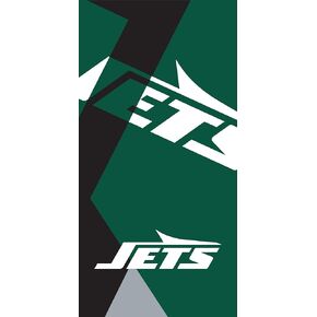Northwest NFL New York Jets 30 x 60 Inch Beach Towel, Puzzle Design