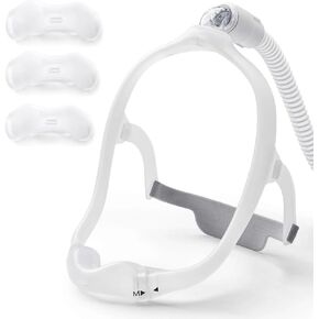 Nasal Frame Assembly for Respironics DreamWear, Upgrade Nasal Frame with Headgear, Frame, 3 Size Nasal Pillow and Absorbent Cloth