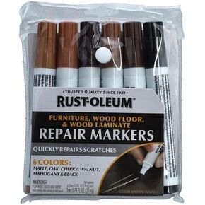 Rust-Oleum Wood Stain Repair Marker Kit - 6 Colors