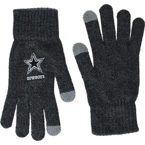 FOCO NFL womens Charcoal Gray Gloves in Saudi Arabia