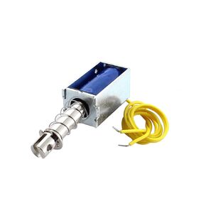 uxcell Spring Plunger Pull DC Solenoid Electromagnet Actuator, 9V, 10 mm, 50 g