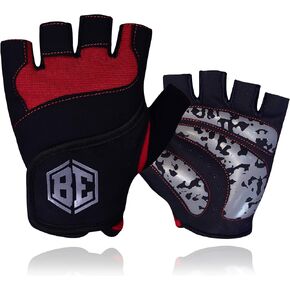 Half-Finger Cycling Bike Gloves Shock-Absorbing Silicon Breathable Anti-Slip Padded for MTB DH Road Biking Men’s & Women’s Biking Cycling Gloves for Hiking Motorcycle Riding Driving Summer