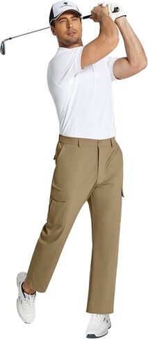 COOFANDY Men's Hiking Cargo Pants Lightweight Quick Dry Outdoor Work Pants for Golf Athletic Travel with Multi Pockets in Saudi Arabia