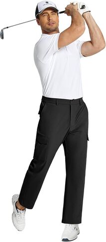 COOFANDY Men's Hiking Cargo Pants Lightweight Quick Dry Outdoor Work Pants for Golf Athletic Travel with Multi Pockets in Saudi Arabia