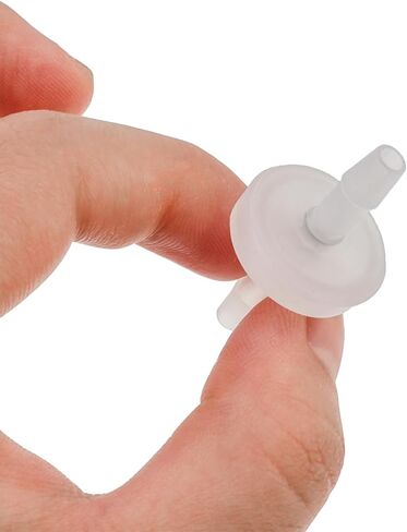 1/4 "صمامات فحص بلاستيكية 10 قطعة، PNXKTXO خرطوم بارب أحادي الاتجاه صمام عدم رجوع مضمن للوقود/الزيت in Kuwait