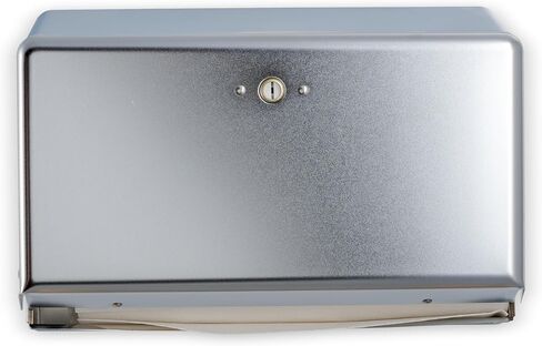 Carlisle FoodService Products T1950XC Mini C-Fold/Multifold Commercial Towel Dispenser, 250 Multifold / 150 C-Fold Towel Capacity, Chrome in Saudi Arabia