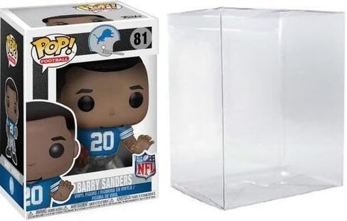 Funko Barry Sanders (Detroit Lions) NFL Legends Pop! Vinyl Figure (Bundled with Compatible Box Protector Case), Multicolor, 3.75 inches in Saudi Arabia