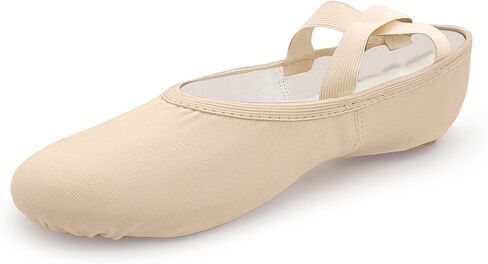 Stretch Canvas Split Sole Ballet Shoes for Adults, Women, Men in Kuwait