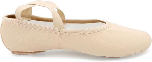 Stretch Canvas Split Sole Ballet Shoes for Adults, Women, Men in Kuwait