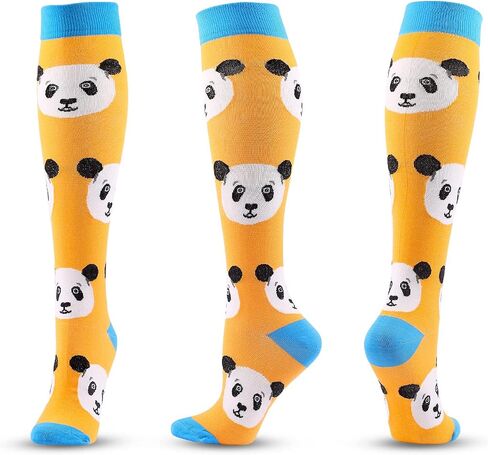 5-Pairs Compression Socks for Women & Men Circulation 15-20 mmHg is Best Support for Athletic Running in Saudi Arabia