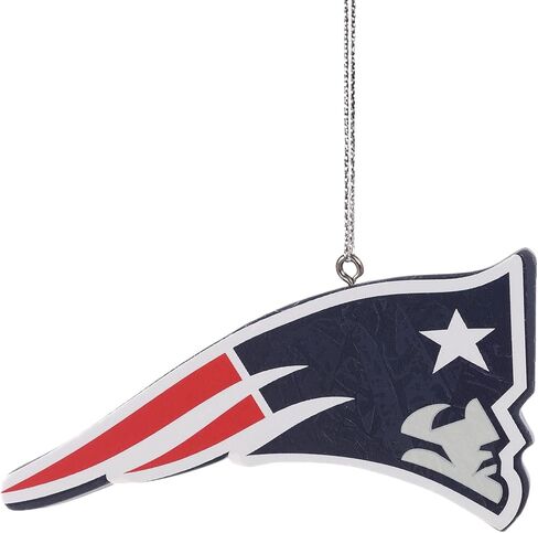 FOCO New England Patriots NFL Holiday Cheer Logo Ornament in Saudi Arabia