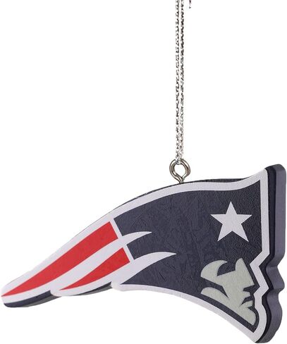 FOCO New England Patriots NFL Holiday Cheer Logo Ornament in Saudi Arabia
