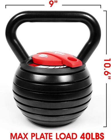 Yes4All Kettlebell Weights Cast Iron/Kettlebells Powder Coated - Strength Training, Home Gym, Full-body Exercises in Saudi Arabia