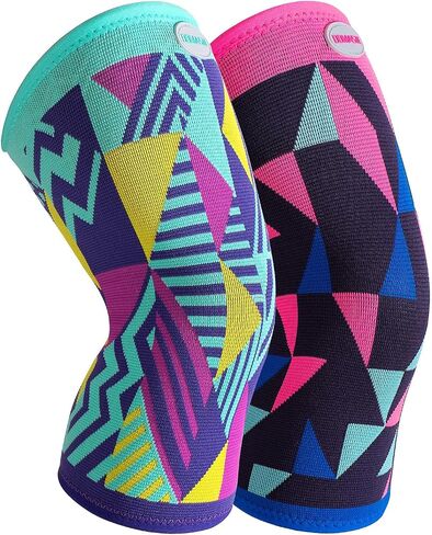 Sport Knee Brace for Women & Men - Knee Compression Sleeve for Running Knee Pain, Workout Sports Brace for Basketball in Saudi Arabia