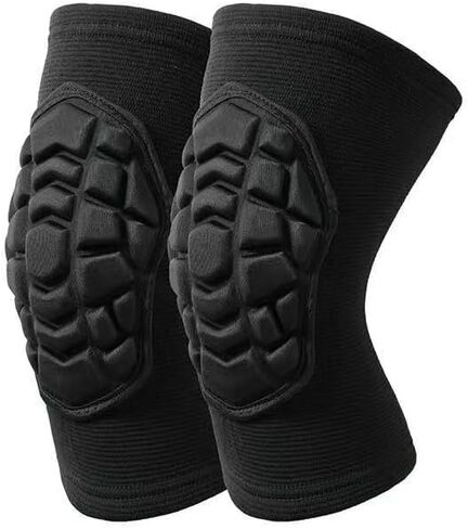 Volleyball Knee Pads for Running Cycling Rollerblading, Lightweight Youth Knee Sleeves for Skateboard Basketball Boys, Soft Knee Pad for Roller Skates Scooter Riding Biking Girls, Black S in Saudi Arabia