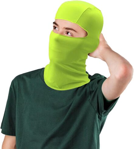 قناع وجه بالاكلافا، قناع رقبة جمجمة خفيف الوزن للصيف، بطانة قبعة وشاح تزلج للدراجات النارية للرجال والنساء in Kuwait