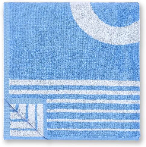 PUMA Manchester City Beach Towel with Large Club Crest - Team Light Blue - 55x27.5 Inches in Saudi Arabia