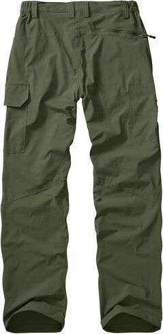 Mens Hiking Pants Convertible Lightweight Quick Dry Fishing Safari Camping Travel boy Scout Pants in Saudi Arabia
