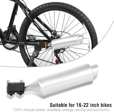 VGEBY Turbo Exhaust Pipe, Bike Exhaust System Spoke Motorcycle Sound Maker Bike Engine Cycling Accessory in Saudi Arabia