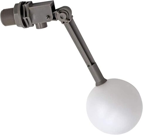 صمام كروي عائم للمياه 3/4 مع ذراع قابل للتعديل لبركة خزان المياه، صمام تعويم رمادي يغلق تلقائيًا لسقي الماشية in Kuwait