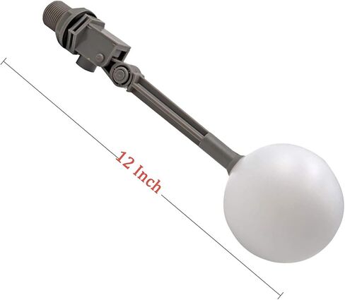 صمام كروي عائم للمياه 3/4 مع ذراع قابل للتعديل لبركة خزان المياه، صمام تعويم رمادي يغلق تلقائيًا لسقي الماشية in Kuwait