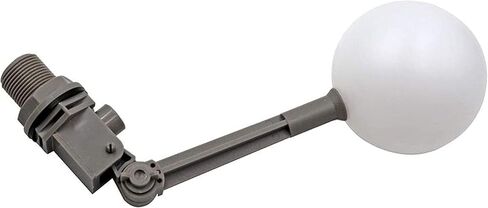 صمام كروي عائم للمياه 3/4 مع ذراع قابل للتعديل لبركة خزان المياه، صمام تعويم رمادي يغلق تلقائيًا لسقي الماشية in Kuwait