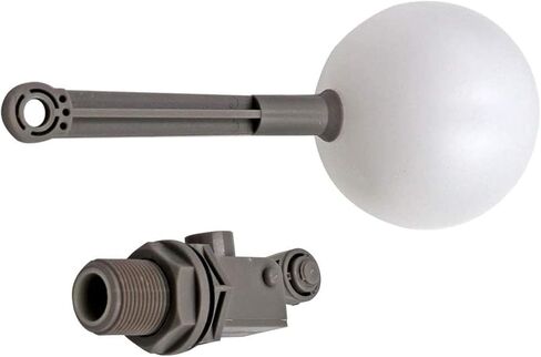 صمام كروي عائم للمياه 3/4 مع ذراع قابل للتعديل لبركة خزان المياه، صمام تعويم رمادي يغلق تلقائيًا لسقي الماشية in Kuwait