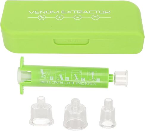 Bite Sucker, Bite Thing Extractor Tool Extractor Suction Pump, Bites Sucker Kit, for Poison Removal for Stings and Bites, Reduce Itching and Swelling in Saudi Arabia