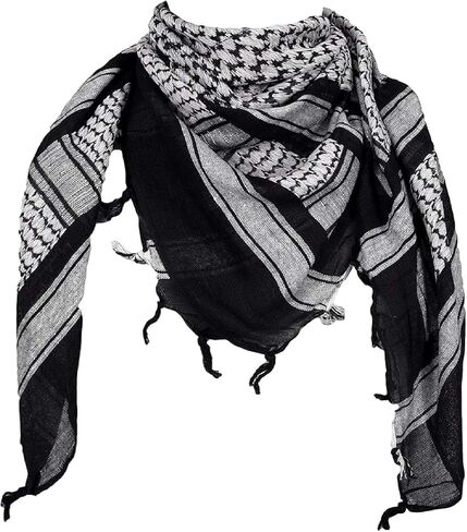 وشاح صحراوي تكتيكي من Duke Defense Shemagh، متعدد الألوان، 100% قطن كوفية، وشاح رأس للرقبة للرجال والنساء in Saudi Arabia