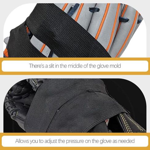Garneck 4 Pcs Baseball Glove Strap Sport Accessories Softball Mitts Baseball Glove Wrap Band Sport Glove Wrap Baseball Glove Conditioner Baseball Glove Mallet Baseball Catcher Glove Wrap in Saudi Arabia