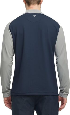 M MAELREG Quarter Zip Pullover Men Moisture Wicking Micro Fleece Performance Raglan Collarless Golf Sweatshirts for Men in Saudi Arabia