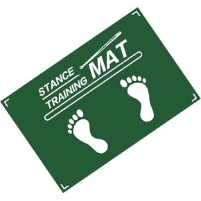 Baseball Training Mat, T Ball, Baseball and Softball Batter Stance Training Mat, Batting Mat 23.6 x 35.4 Inch, Baseball Hitting Mat, Indoor/Outdoor for Swing Pitching Training in Saudi Arabia