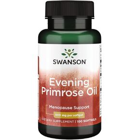 Swanson Evening Primrose Oil (Omegatru) 500 Milligrams 100 Sgels