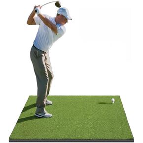 axGear Golf Hitting Mat Artificial Turf Mat for Indoor Outdoor Practice 3x4 Ft Backyard Fun
