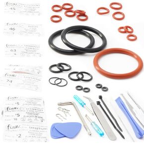 O Ring Repair Sets for Automatic Espresso Machines De'Longhi Magnifica ESAM2600 ESAM3300 S,To Solve Coffee Maker Tube Steam Water Leakage