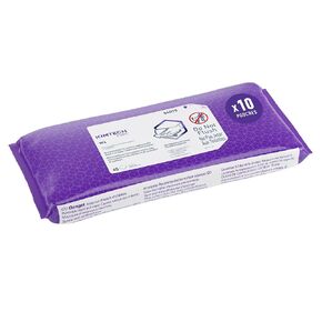 Kimtech 06070 W4 PreSat Alcohol Wipers, 70% IPA, 9 x 11, White, 40 per Pack (Case of 10)