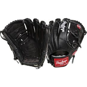 Rawlings | PRO PREFERRED Baseball Glove | Jacob DeGrom Pattern | Left Hand Throw | 11.75" - Two-Piece Solid Web | Black/Croc