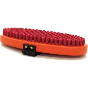 Swix Red Nylon Brush Oval T0190O for Liquid Wax Finish